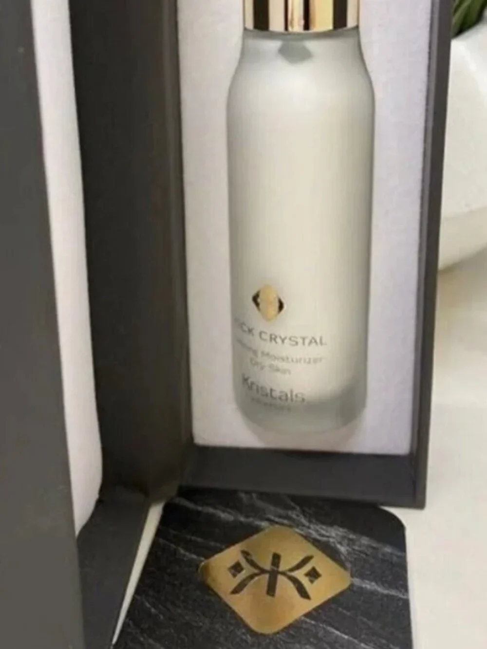 KRISTALS ROCK CRYSTAL REFINING MOISTURIZER DRY SKIN-1.7 fl oz / 50 ml-NEW-SEALED